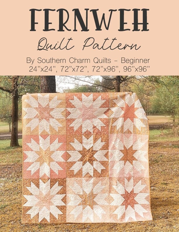 Fernweh Quilt Pattern - PDF pattern