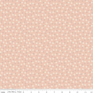 Ditsy Floral Blush - Blush ‘n Butterscotch by Simple Simon & Company of Riley Blake