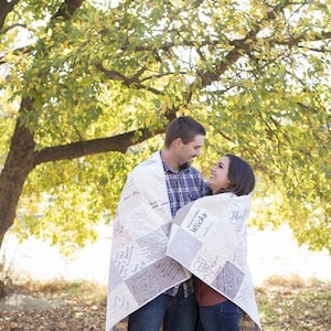 Guest Book Quilt Kit – Wedding / Shower / Party – Guest Signature Quilt DIY | FABRIC SQUARES + Markers