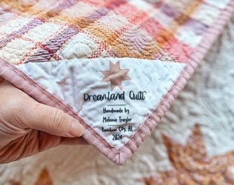 Dreamland Quilt Label