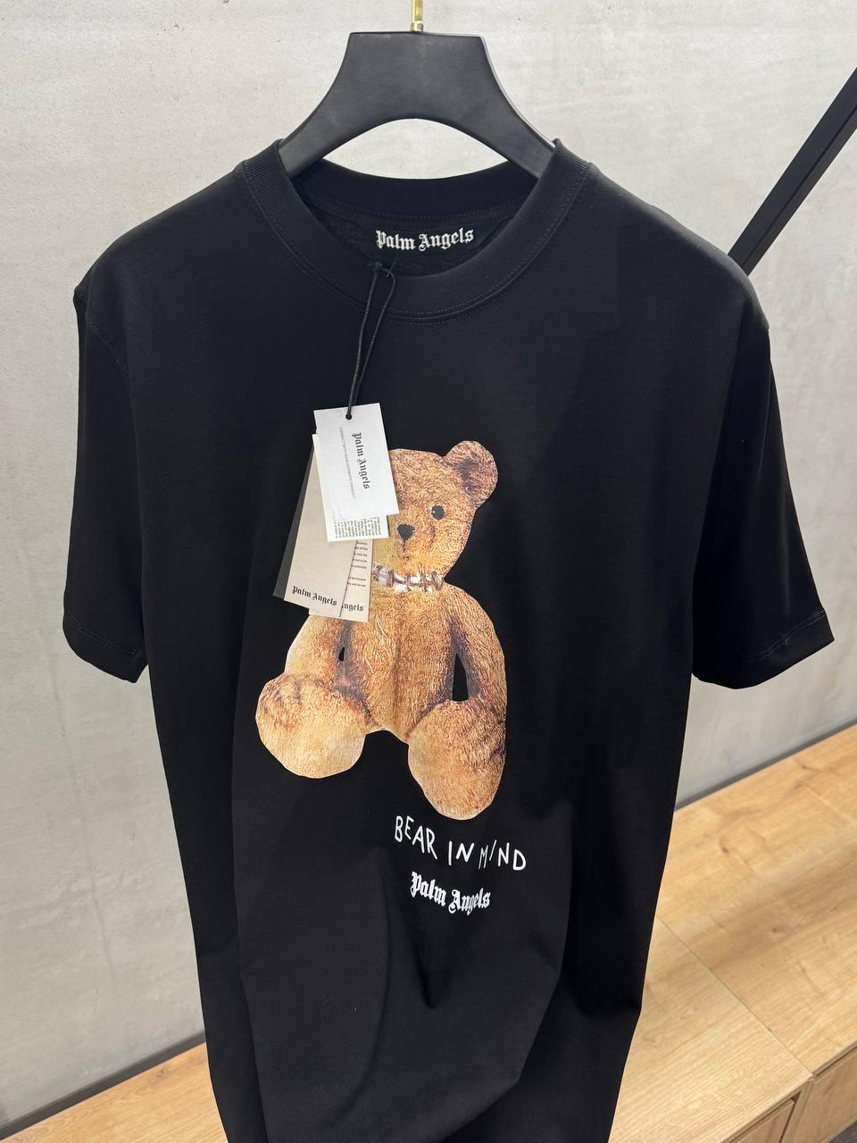 【関税&送料込】Palm Angels Bear T-Shirt 0400021299032_OFFWHITEBROWN?