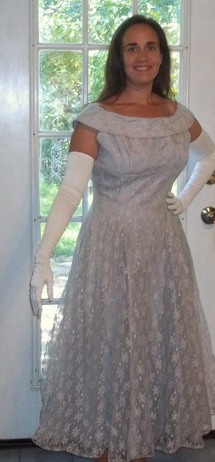 Prom Dress Spring 1950's Vintage Emma ...