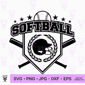Softball Svg Png, Softball game shirt Svg, Personalized Name, Softball Team Template Svg, Your Team Svg, Softball Mascot, Softball Png