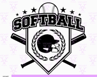 Softball Svg Png, Softball game shirt Svg, Personalized Name, Softball Team Template Svg, Your Team Svg, Softball Mascot, Softball Png