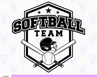 Softball Svg Png, Softball game shirt Svg, Personalized Name, Softball Team Template Svg, Your Team Svg, Softball Mascot, Softball Png