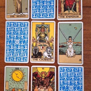 Brand new single Tarot cards for Rider Waite Tarot deck