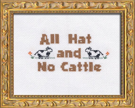all hat no cattle