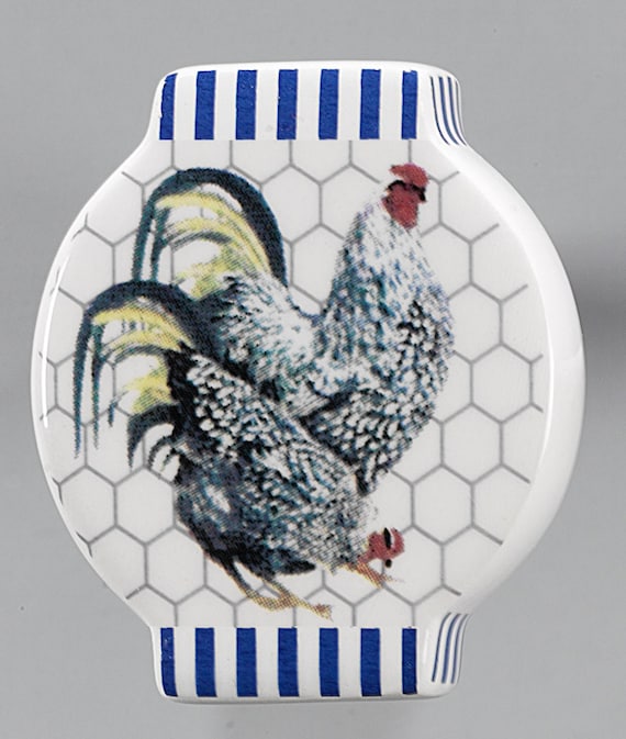 Rooster Cord Pulls Blue For Blinds Shades Ceiling Fans Etsy