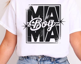 Boy Mama Shirt: Trendy Mom Life Tee