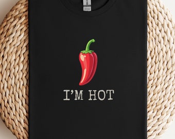Hot Chili Pepper T-Shirt: Funny Foodie Graphic Tee