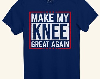 Camiseta divertida de recuperación de cirugía de rodilla: regalo humorístico sobre reemplazo articular