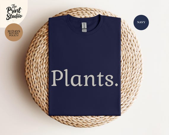 Plant Lover T-Shirt, Botanical Tee, Nature Shirt, Gardening Gift, Plant Mom Apparel