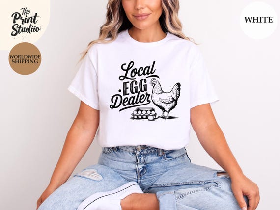 Christian Easter Shirt, Local Egg Dealer Tee, Happy Easter Gift, Retro Chicken Shirt, Farm Sweatshirt, Christian Gifts, Farmer Apparel