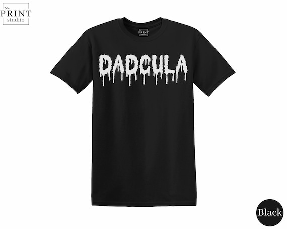 Dadcula Shirt, Funny Dad Halloween T-Shirt, Spooky Vampire Dad Graphic Tee, Cute Father Gift Top, Halloween Dad Joke T-Shirt