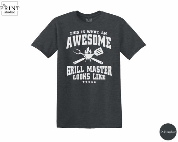 This Is What An Awesome Grillmaster Looks Like Shirt, Funny BBQ Tee, Grill Master Gift, Backyard Cookout Shirt, Pitmaster Apparel