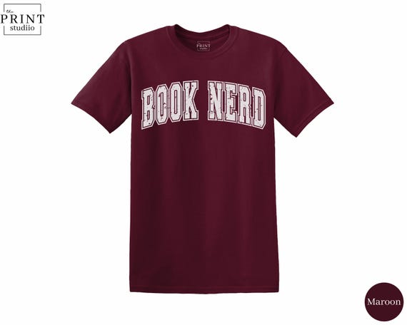 Book Nerd Retro Shirt – Funny Reading Tee for Book Lovers and Literature Fans
