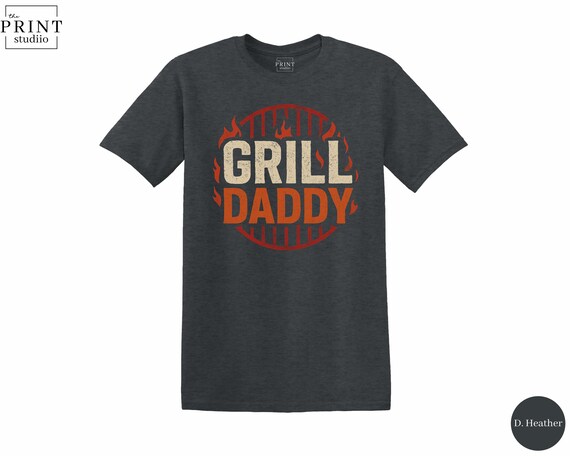 Grill Daddy Shirt, Funny BBQ Tee, Backyard Cookout Shirt, Summer Grilling Gift, Pitmaster T-Shirt, Barbecue Dad Tee, Meat Smoker Apparel