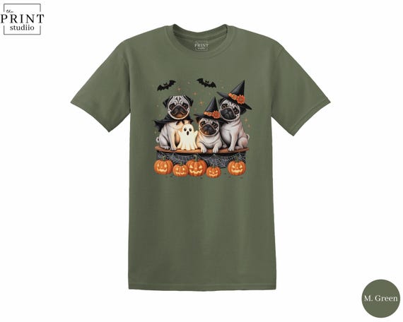 Halloween French Bulldog Shirt, Cute Frenchies in Costumes Tee, Pumpkin Dog Graphic T-Shirt, Fall Dog Mom Gift, Spooky Season Pup Tee