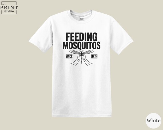 Funny Mosquito Bites Camping Shirt: Outdoor Humor Tee