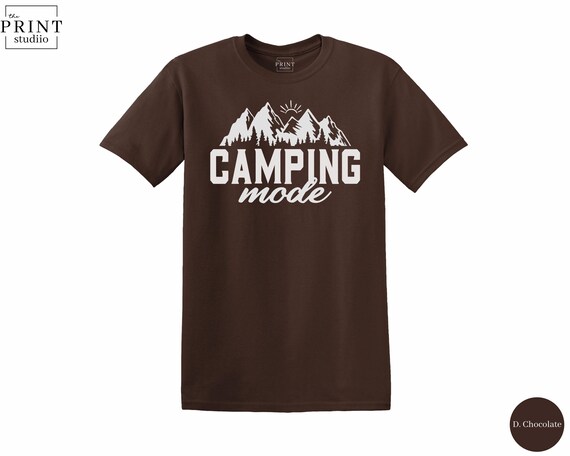 Camping Mode T-Shirt: Outdoor Adventure Graphic Tee