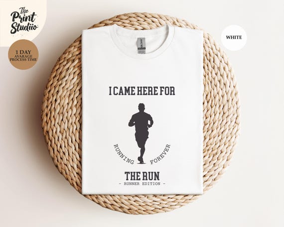 I Came Here For The Run Soft Tee - Runner Edition