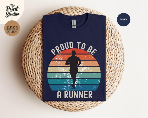 Proud to be a Runner T-Shirt Unisex | Comfy Workout Apparel, Gift for Runners | Stylish Running Shirt for Men & Women, Everyday Workout Tee