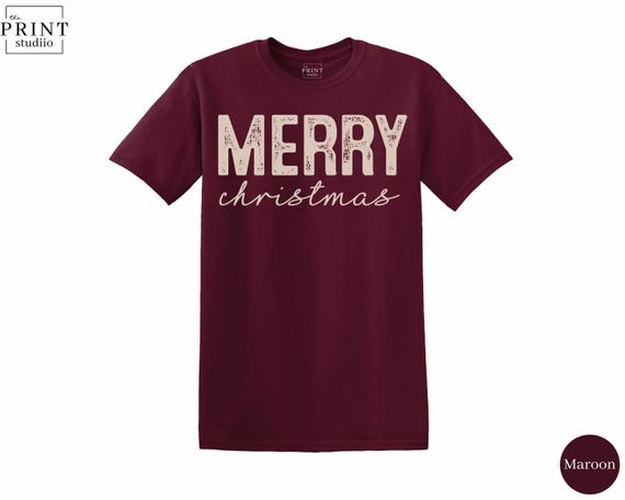 Merry Christmas Shirt – Classic Holiday Tee for Festive Winter Cheer and Cozy Celebrations