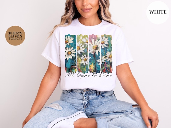 Floral Graphic T-Shirt: Oil Painting Style, Vintage-Inspired Spring Top