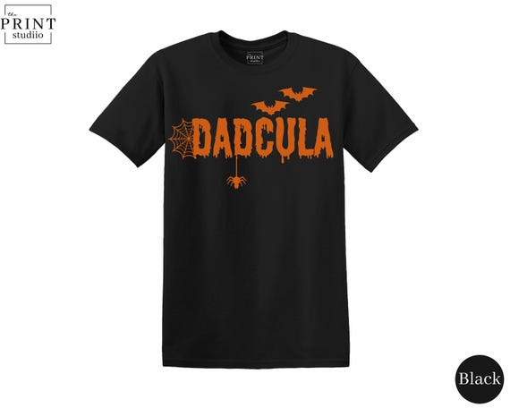 Dadcula Halloween T-Shirt: Funny Vampire Dad Joke Costume