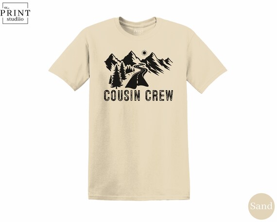 Cousin Crew Matching T-Shirt: Family Reunion Group Trip