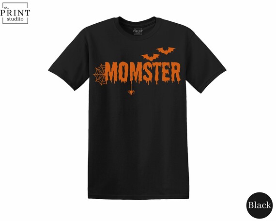 Momster Halloween T-Shirt, Funny Mom Graphic Tee