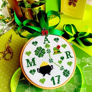 ZEIT FÜR GLÜCK Kreuzstichmuster Pdf von SunflowerCrossStitch - CrossStitchingForFun