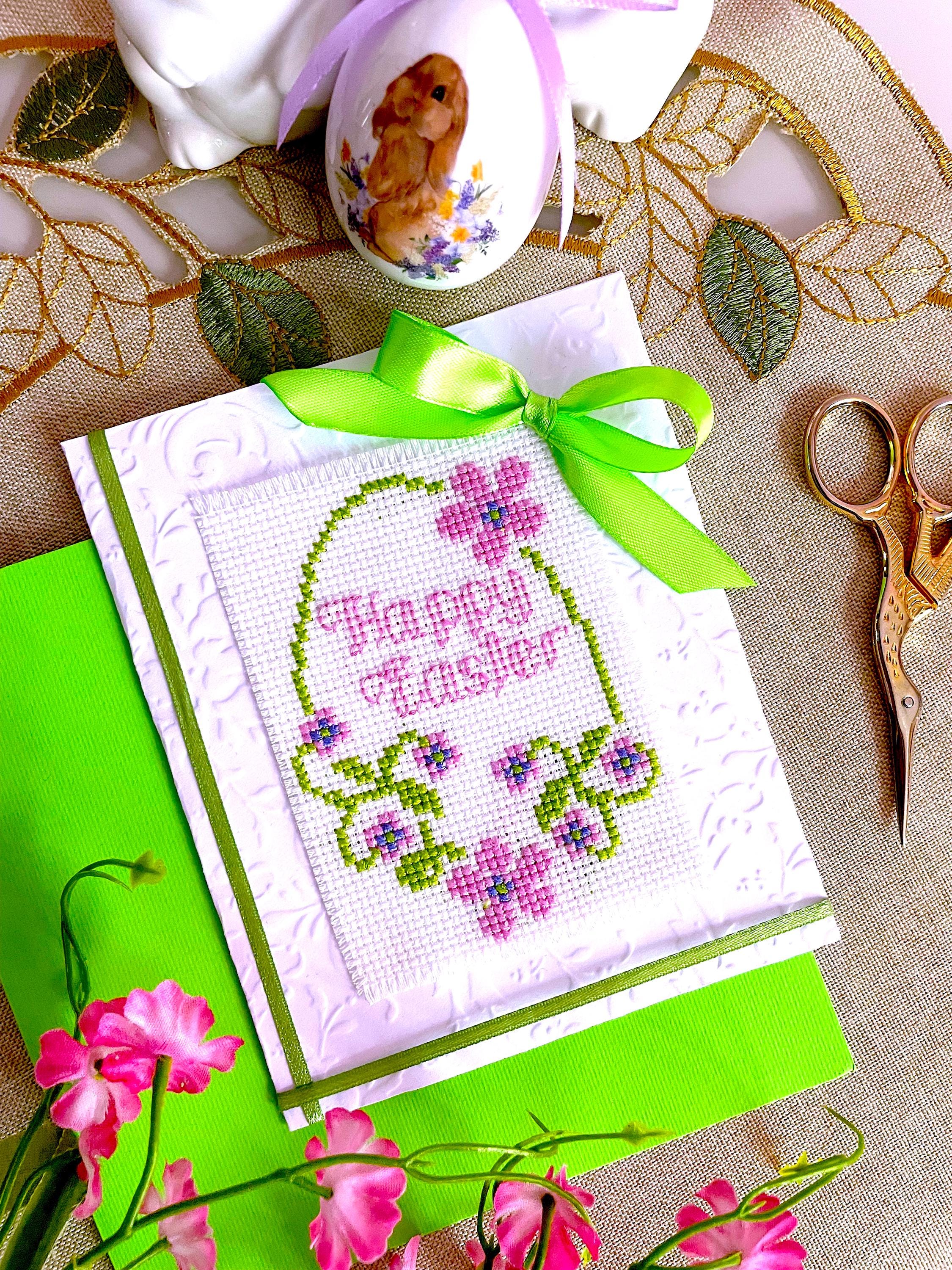 FLORAL EASTER Egg Cross Stitch Pattern PDF by Sunflowercrossstitch ...
