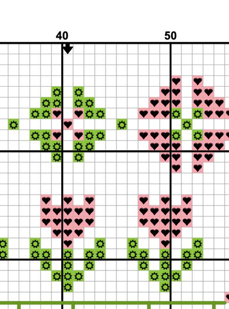 HAPPY EASTER Cross Stitch Pattern PDF by Sunflowercrossstitch ...