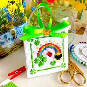 LUCKY RAINBOW Kruissteekpatroon pdf door SunflowerCrossStitch - CrossStitchingForFun