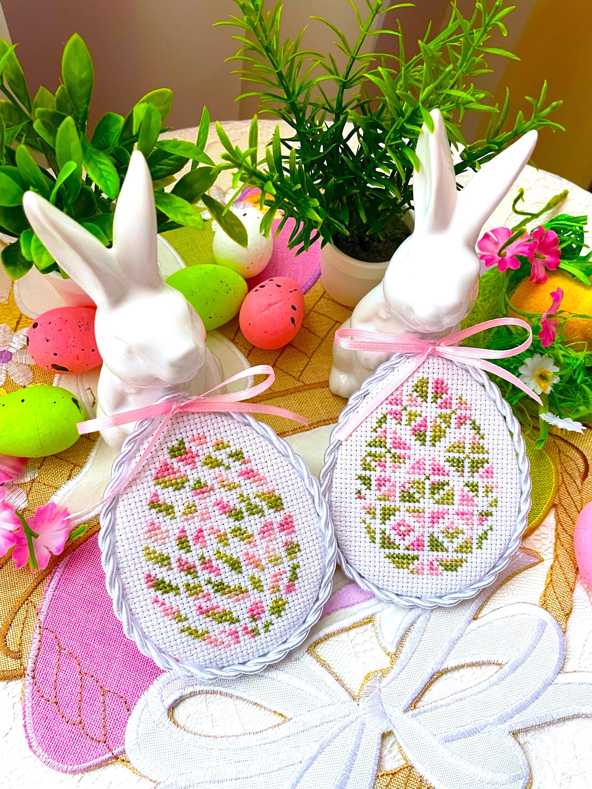 Variegated MOSAIC EASTER EGGS Cross Stitch Pattern Pdf by ...