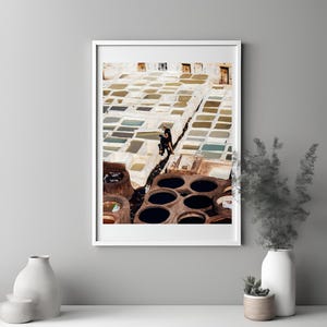Fes Tannery, Morocco Photography Print