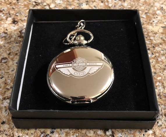 ハーレーダビッドソン　100周年懐中時計 時計 ハーレーダビッドソン100周年記念懐中時計 - Etsy 日本