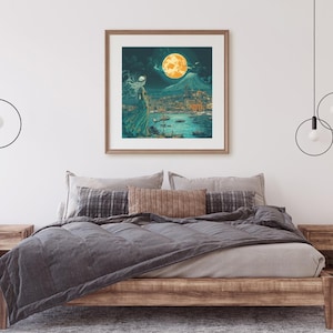 Naples Italy Travel Print: Mount Vesuvius Art, Italian Wall Decor (Digital Download)