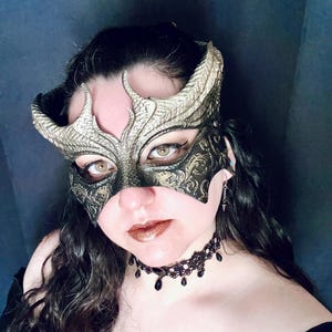 Dragon Scale Masquerade Mask
