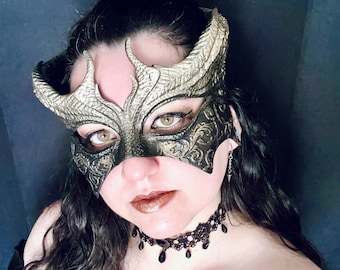 Dragon Scale Masquerade Mask