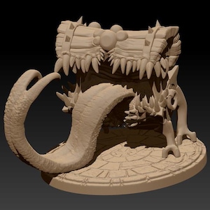 Chest Mimic Mini STL File