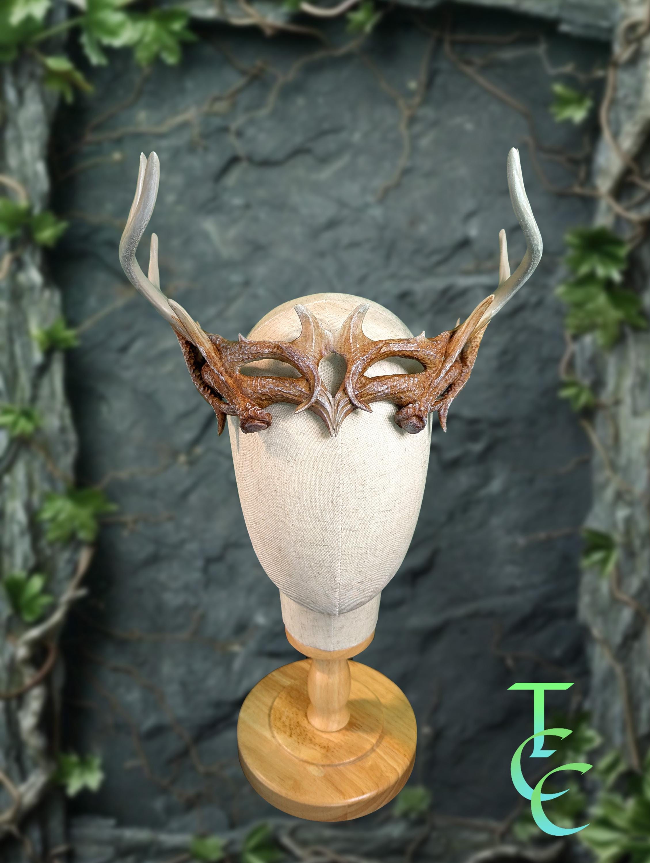 Forest Antler Crown - Etsy