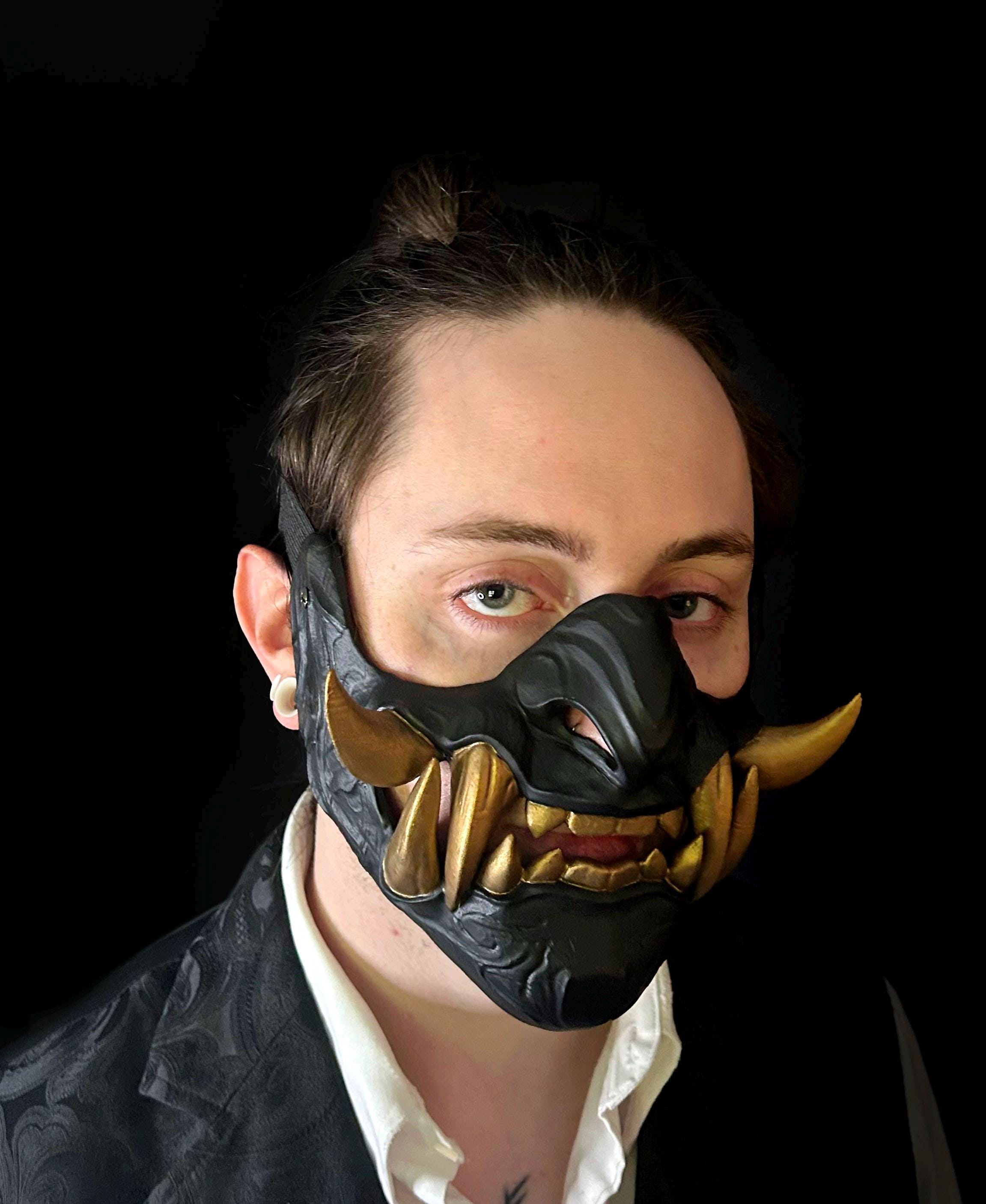 Oni Face Mask - Etsy