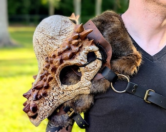 Patchycephalosaurus Skull shoulder armor