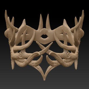 Faewood Crown STL File