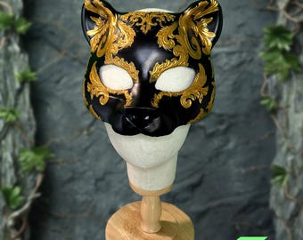 Masquerade bear half mask