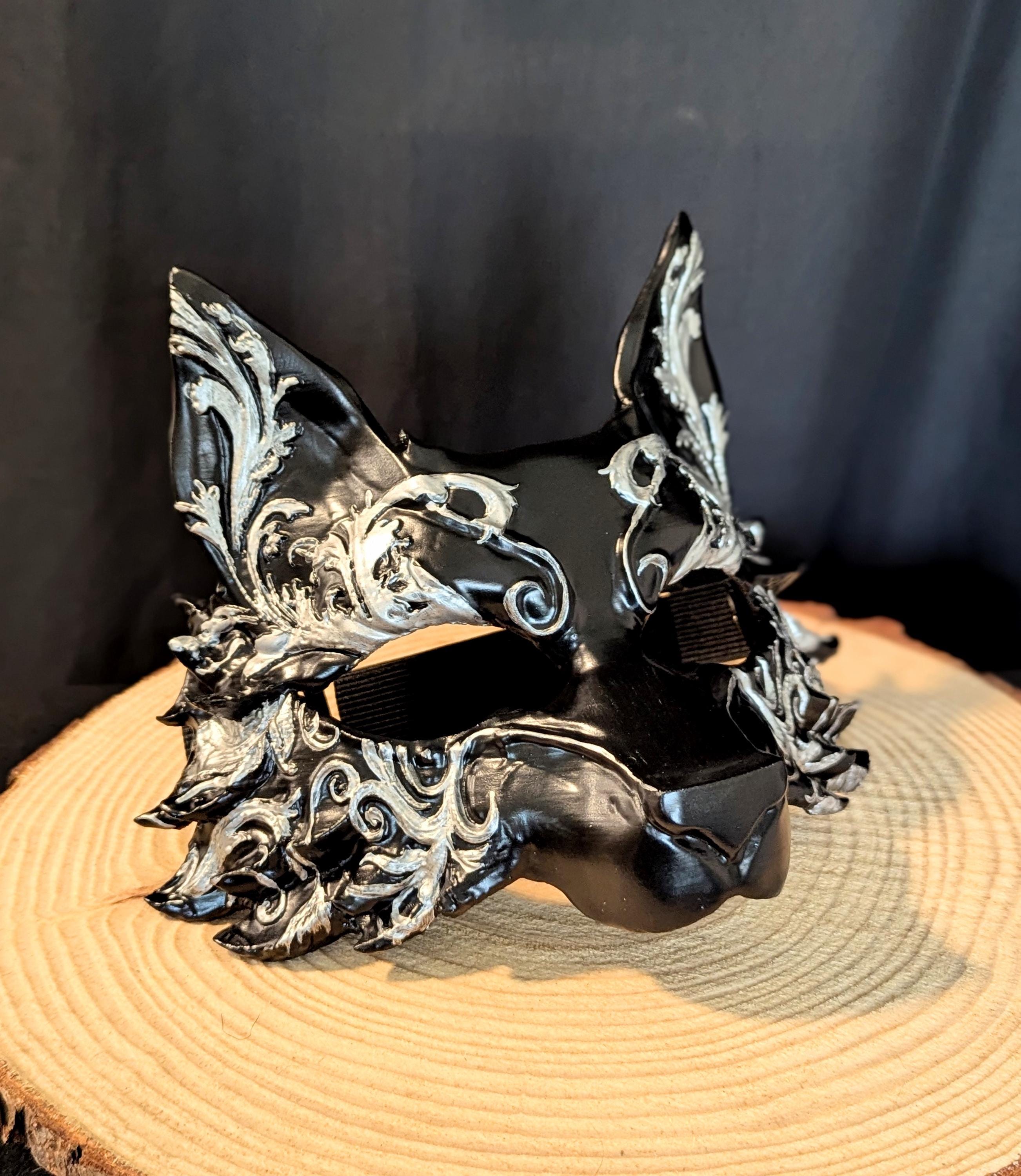 Masquerade Wolf Mask - Etsy