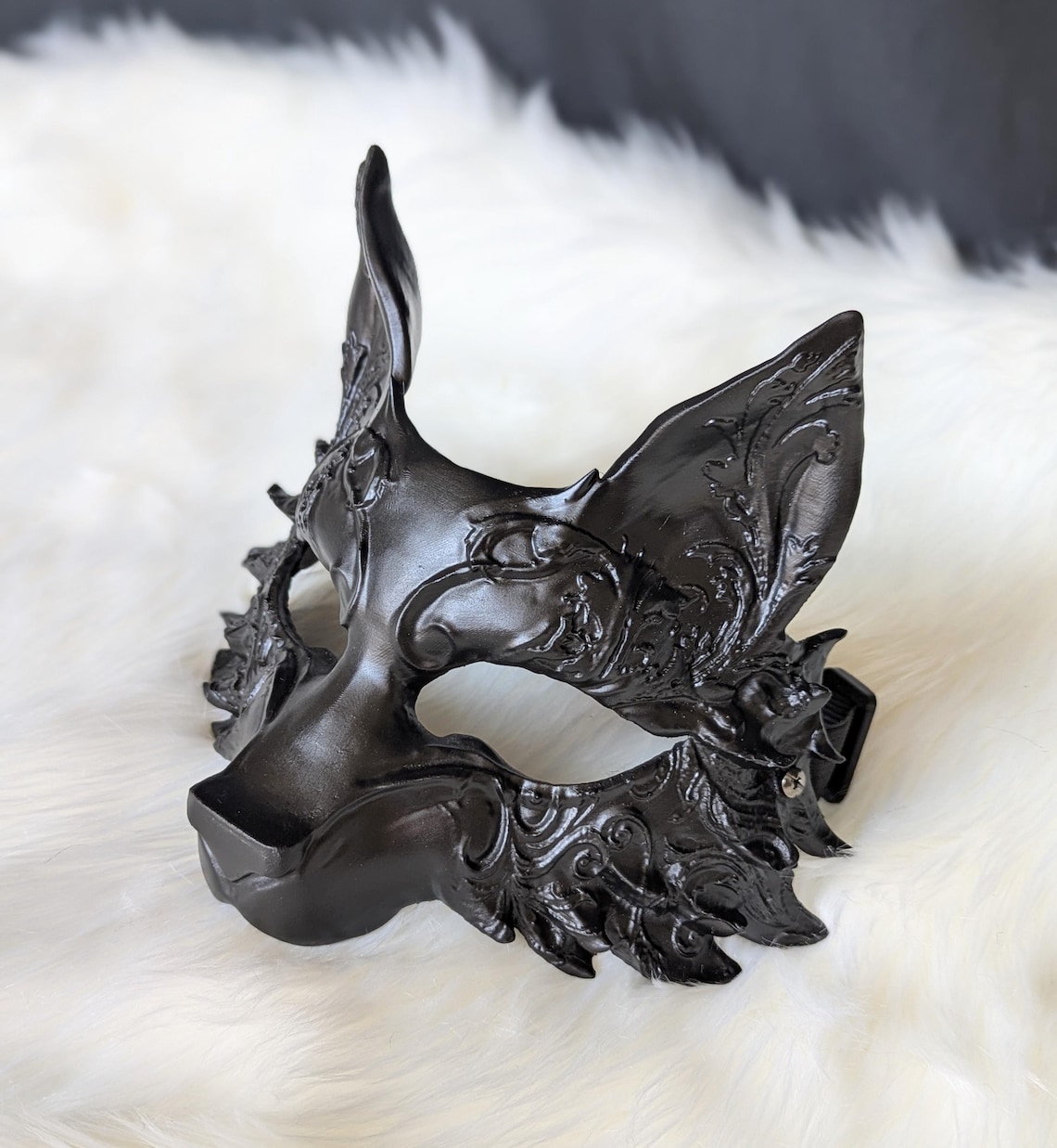 Masquerade Wolf Mask - Etsy