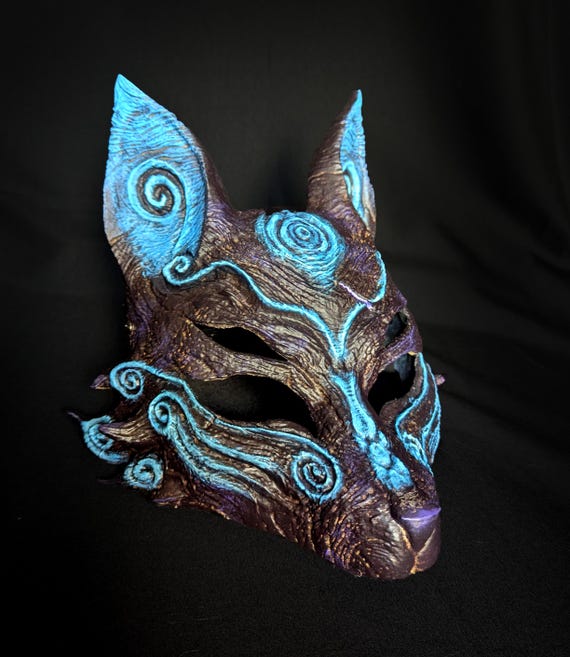 Faewood Fox Mask - Etsy
